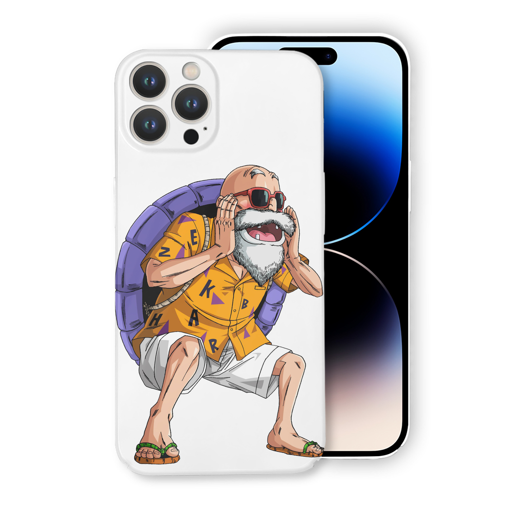 （画像用） ドラゴンボール 亀仙人（かめせんにん） DRAGON BALL Master Roshi Kame Sennin 【iPhone 14シリーズ対応】ハードケース